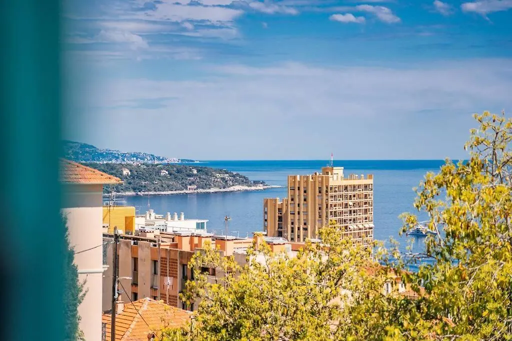 アパート Monte Carlo Monaco Border, Swimming Pool, Parking, See View, Terrace ボーソレイユ